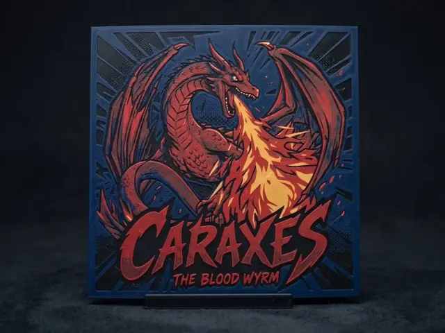 Caraxes the Blood Wyrm - Hueforge Wall Art