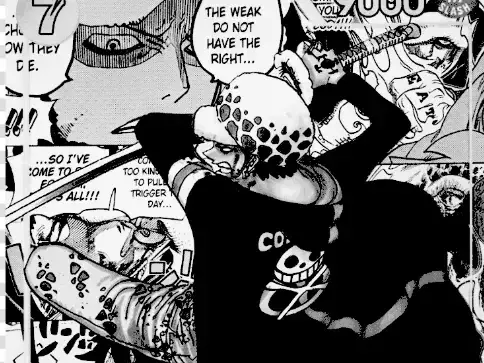 HueForge model: Trafalgar Law TCG Manga by ID 3d