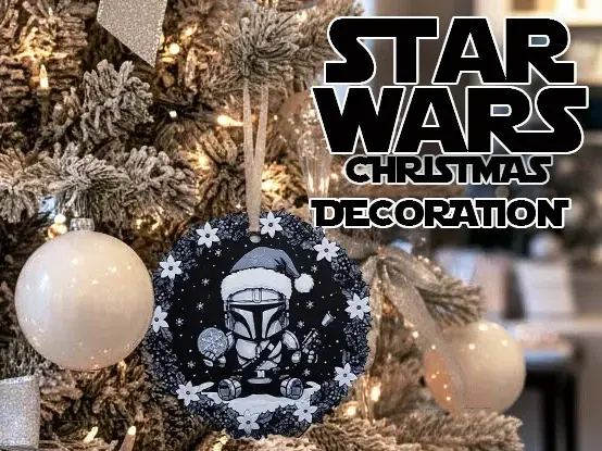 Mandalorian Star Wars Christmas Decoration Tree