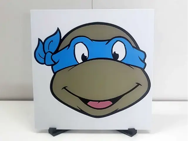 HueForge model: Leonardo " Ninja Turtle " by Poly3D