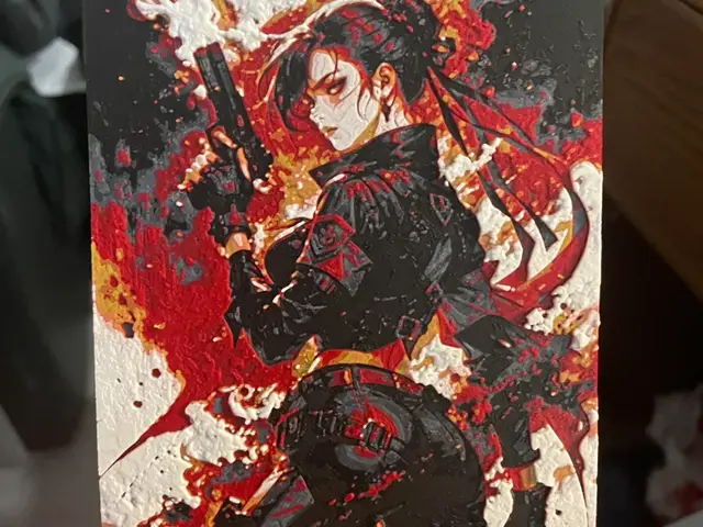 HueForge model: GI Jane Red Hueforge by Advancedtechworldwide