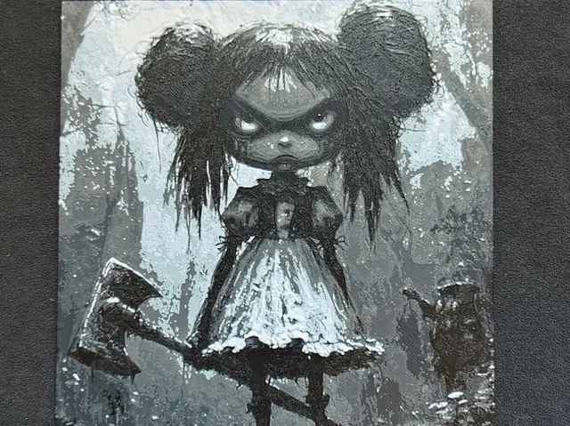 HueForge model: Dark Alice -.- HueForge by fD.667