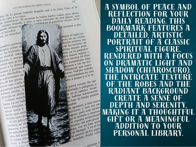 HueForge model: Artistic Spiritual Portrait Bookmark by FYTY112