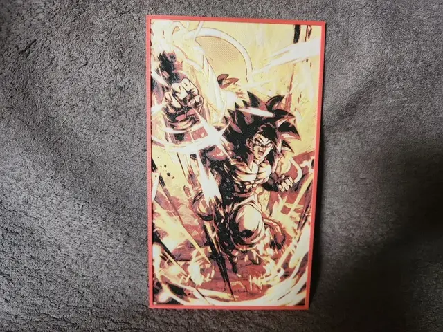 HueForge model: Goku SSJ4 - HueForge by keko