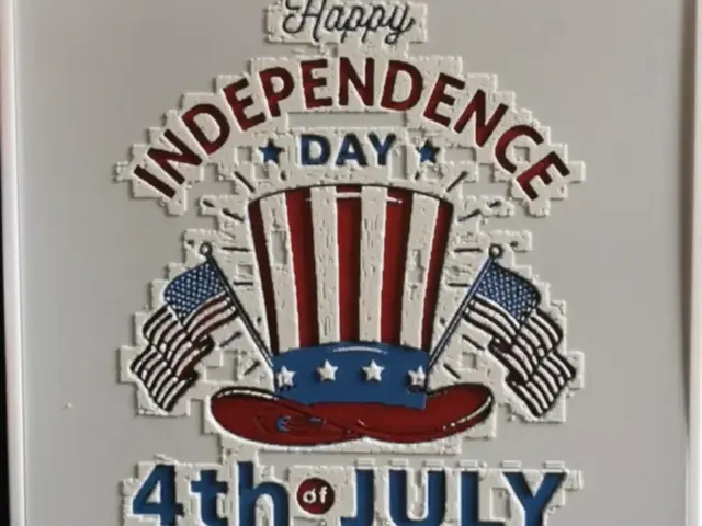 HueForge model: Independence Day Hueforge by Cré'Art 3D
