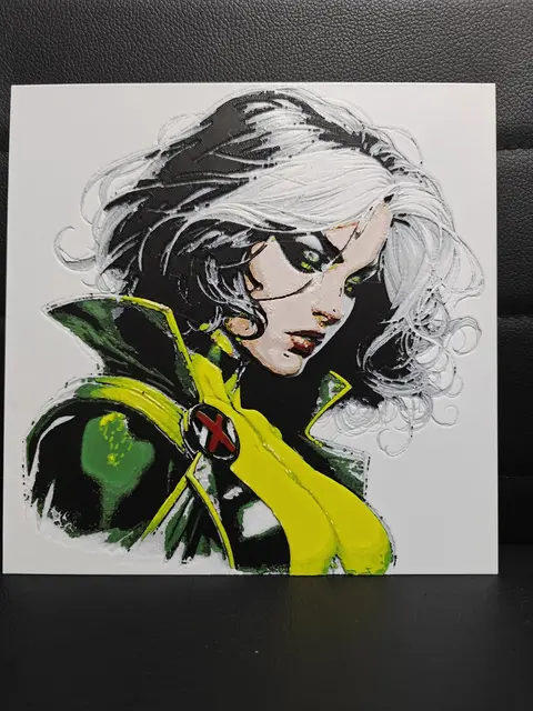 HueForge model: Rogue X-Men by TheHueforgeLady