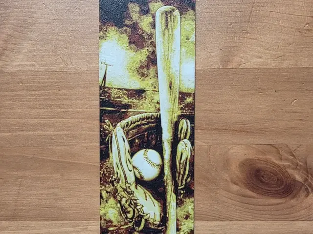 HueForge model: Baseball Bookmark by Morganja