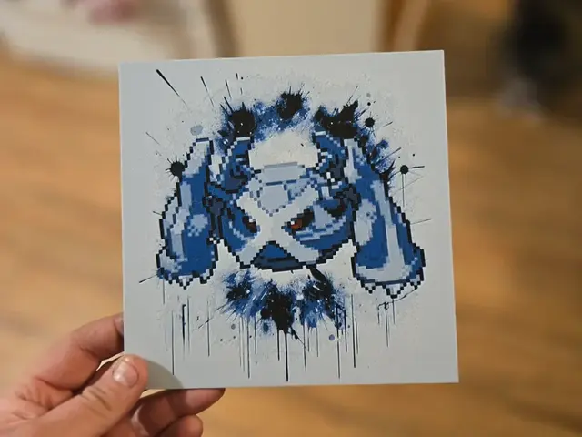 HueForge model: Graffiti Metagross Hueforge by 3Ree Printing