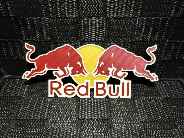 Red Bull Logo- Hueforge