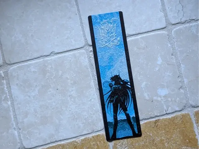 HueForge model: Shiryu - Saint Seiya Bookmark by suaimondi