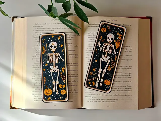 HueForge model: Woke Skeletons - Bookmarks Set by C3D