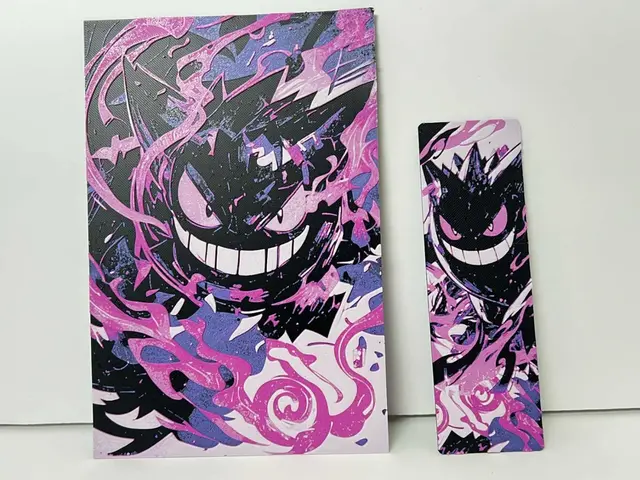 HueForge model: Gengar - Bookmark / Portrait by 3djd