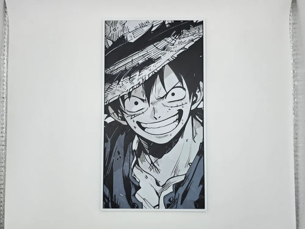 Luffy by Kactus Fpv HueForge model: Luffy by Kactus Fpv