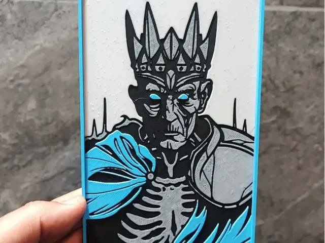 HueForge model: Frost King by Garuda3D