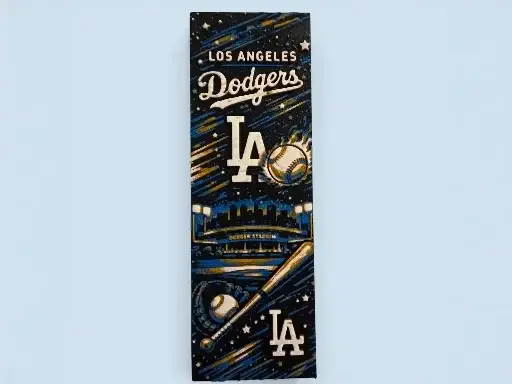 HueForge model: LA Dodgers MLB 50mm by 150mm Bookmark by MythicHue's