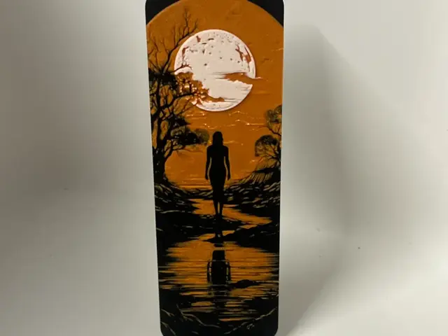 HueForge model: sunset bookmark by Morganja