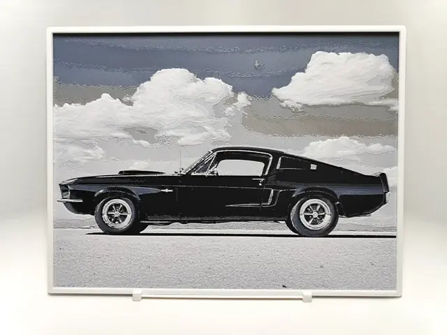 HueForge model: Ford Mustang GT500 – 1967 – Hueforge by BeaN