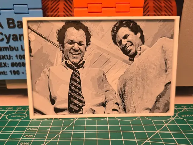 HueForge model: Step Brothers Bathroom Bonding - Hueforge Art by Lumpy3D