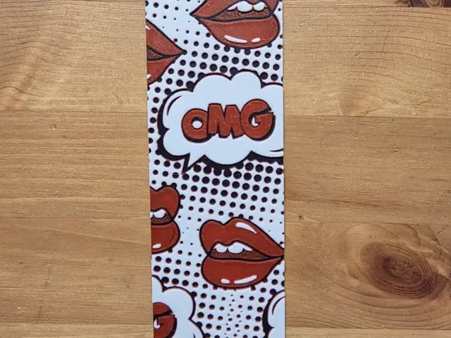HueForge model: Omg Lips Bookmark by Morganja