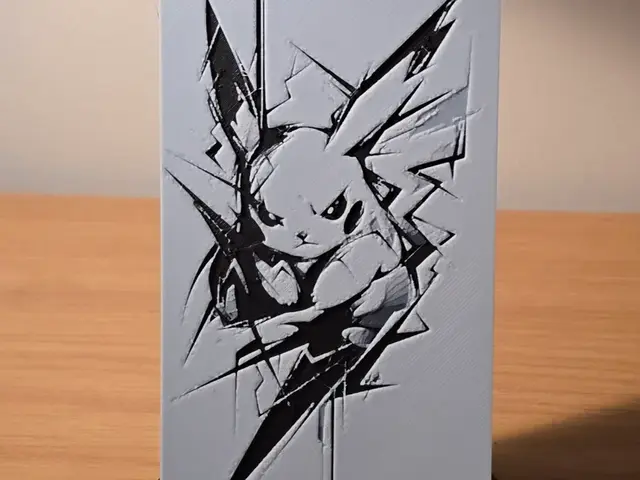 HueForge model: Hueforge - Pokémon - Pikachu by FxD | Function-X-Design