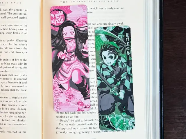 HueForge model: Demon Slayer Bookmark Set - Nezuko & Tanjiro by Artful Creator