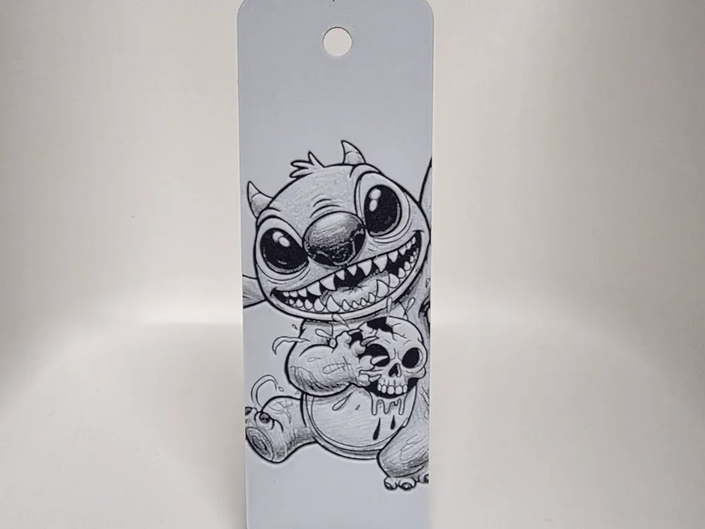Stitch Bookmark by Morganja HueForge model: Stitch Bookmark by Morganja