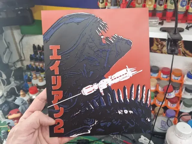 HueForge model: Alien Hueforge by Dakiren