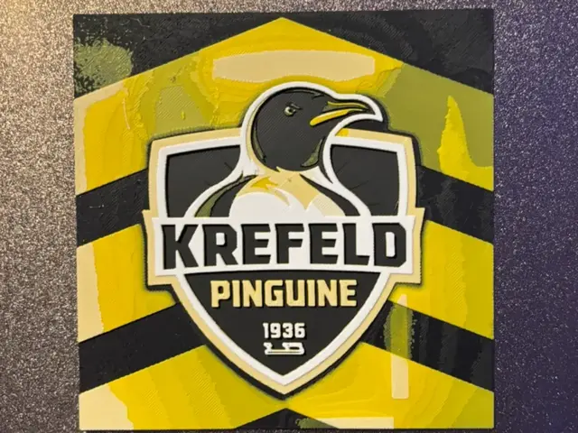 HueForge model: Krefeld Pinguine KEV Hueforge by Reeftank&more