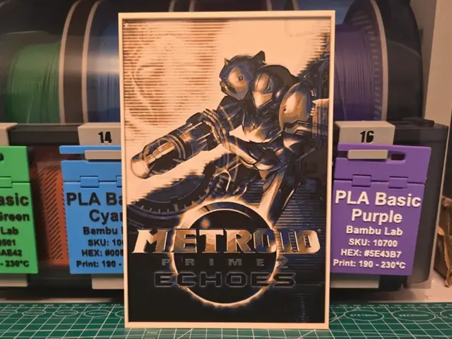 Metroid Prime 2: Echoes Poster - Hueforge Art