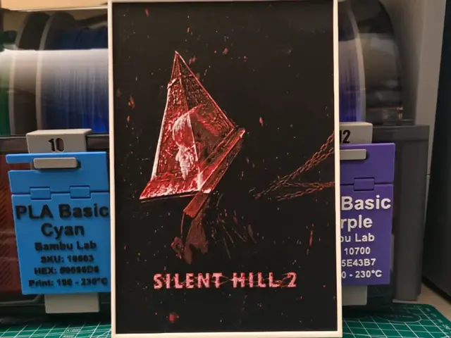 HueForge model: Silent Hill 2 Game Poster - Hueforge Art by Lumpy3D