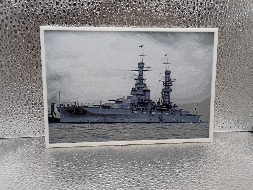 USS Pennsylvania – Hueforge by Borishotch Industries HueForge model: USS Pennsylvania – Hueforge by Borishotch Industries