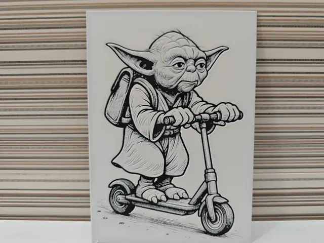HueForge model: Hueforge Yoda by Litolunar