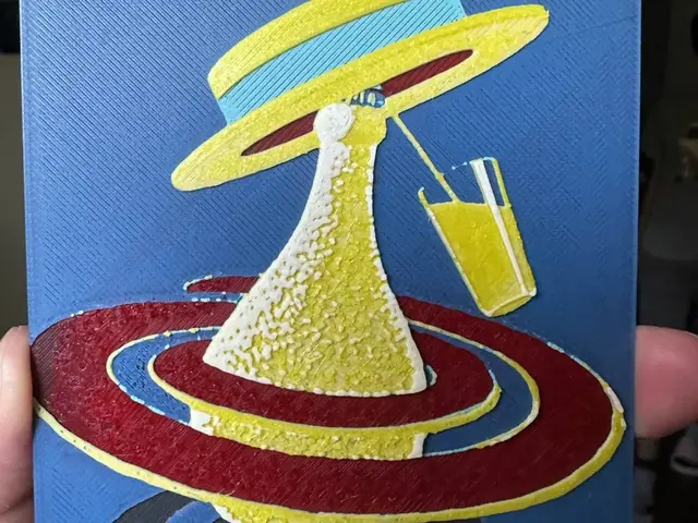HueForge model: ORANGINA SUMMER HUEFORGE by Cré'Art 3D