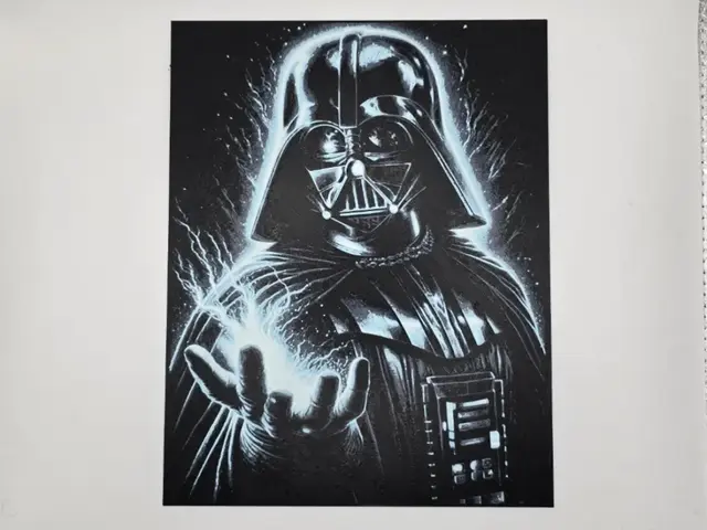 HueForge model: Darth Vader Star Wars by Kactus Fpv