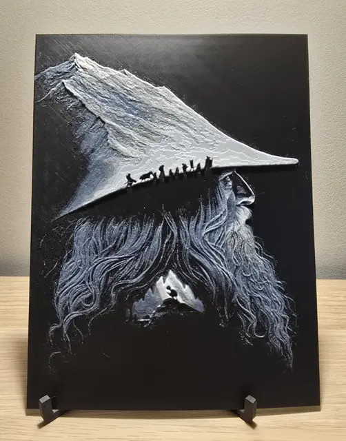 Gandalf Lord of the Rings Hueforge
