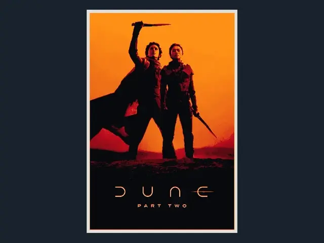 HueForge model: Dune: Part 2 (Movie Poster - HueForge) by HugheCraft