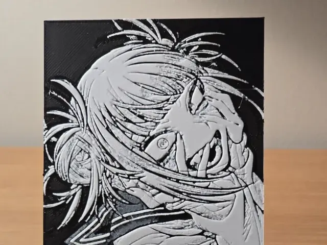 HueForge model: Hueforge - My Hero Academia - Himiko Toga 1 by FxD | Function-X-Design