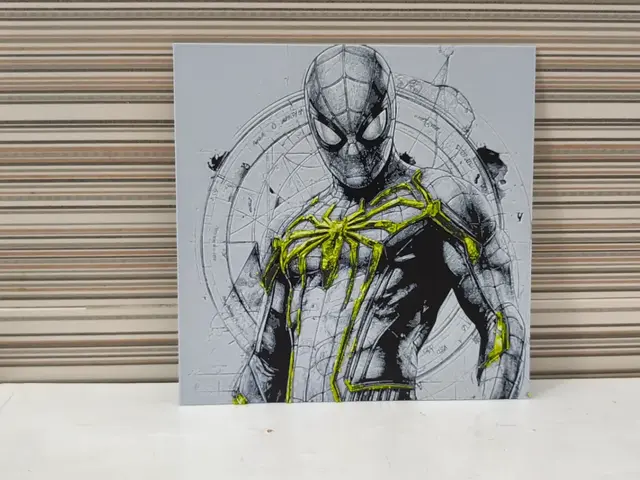 HueForge model: Hueforge Golden Spiderman by Litolunar