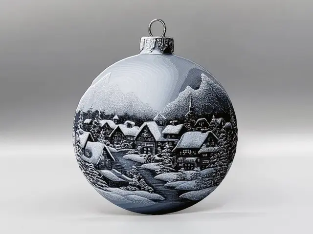 Silent Night Christmas Tree Decoration Ornament