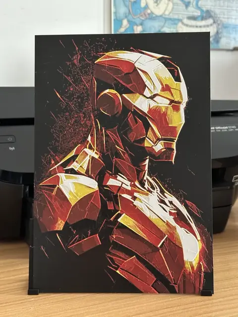 HueForge model: Iron man HueForge art by enricoRE