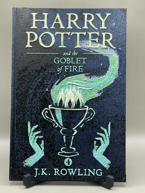 Harry Potter and the Goblet of Fire Book Cover Fan Art