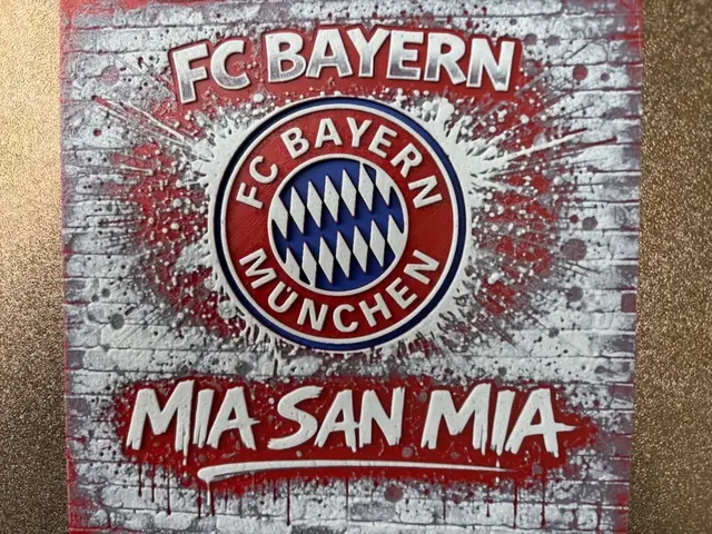 HueForge model: FC Bayern München Mia San Mia Graffiti Hueforge by Reeftank&more
