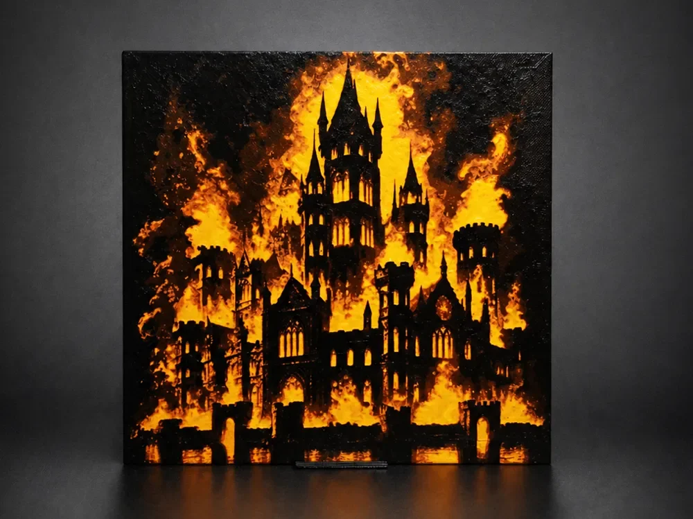 Inferno Citadel - The Fall of Majesty by Aleksandr HueForge model: Inferno Citadel - The Fall of Majesty by Aleksandr