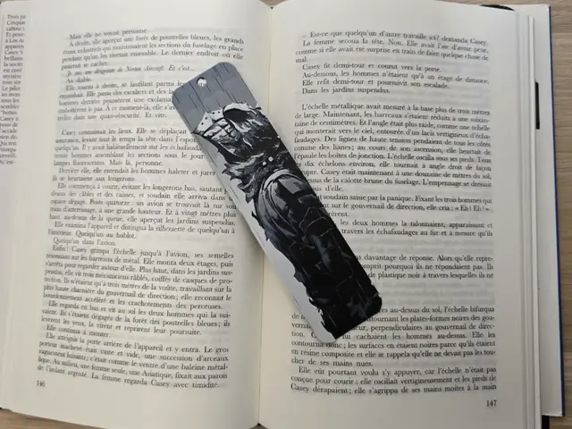 HueForge model: Bookmark Deku my hero academia by Kactus Fpv