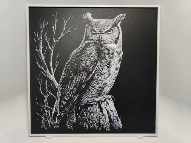 HueForge model: Owl - Hueforge by BeaN