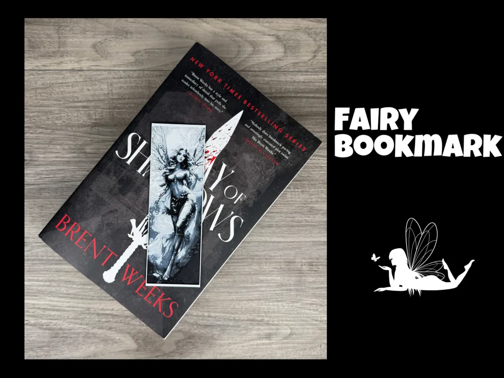 Fairy Bookmark by Canadian Gamer HueForge model: Fairy Bookmark by Canadian Gamer