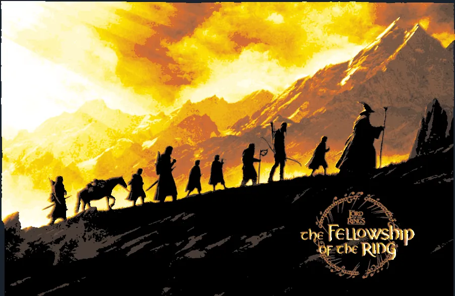 Hueforge - Lord of the Rings Scenic Walk by Cloudy Nostalgia HueForge model: Hueforge - Lord of the Rings Scenic Walk by Cloudy Nostalgia