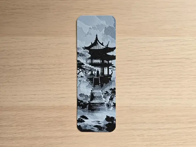 HueForge model: Temple Japan Stairs Bookmark by Atrus Design