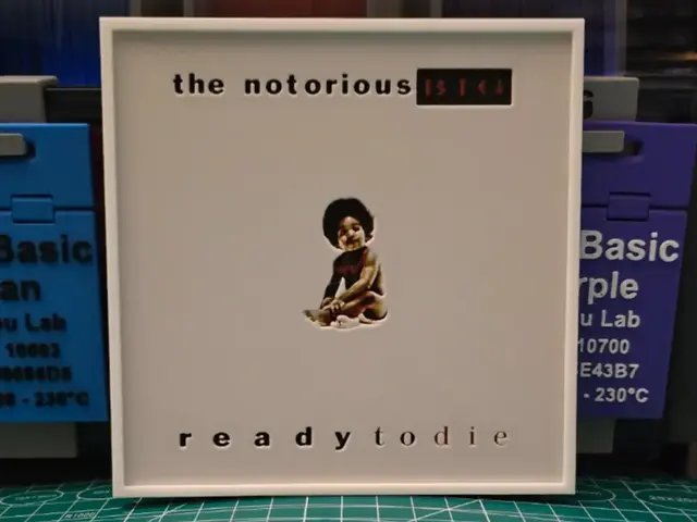 HueForge model: The Notorious B.I.G. "Ready to Die" Album Art by Lumpy3D