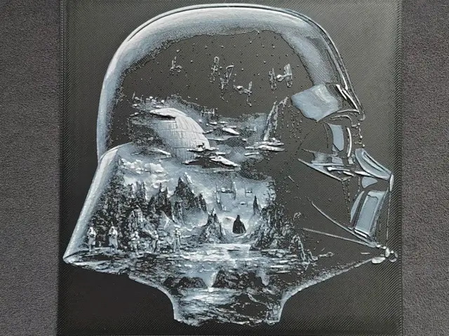 HueForge model: Darth Vader HueForge by fD.667
